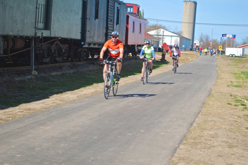 Fred Meijer Clinton Ionia Shiawassee Rail Trail - West